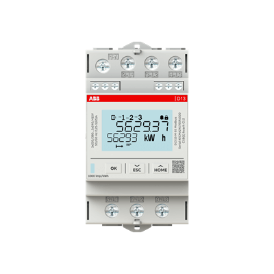 Elektroenerģijas skaitītājs D13 15-M 65 Modbus 3F