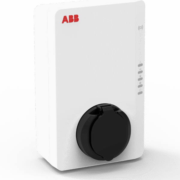 ABB uzlādes stacija Terra AC V2 W11-S-R-V2-0, 11kW, 16A, socket with shutter, type 2, RFID