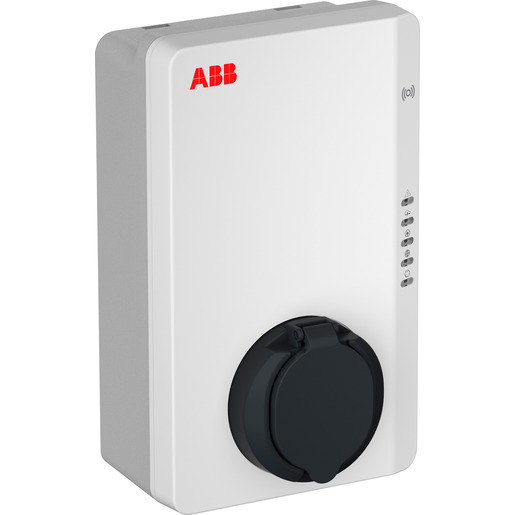 ABB uzlādes stacija Terra AC W22-S-R-0, 22kW, 32A, socket with shutter, type 2